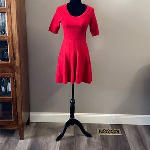 Candies Red Sweater Dress